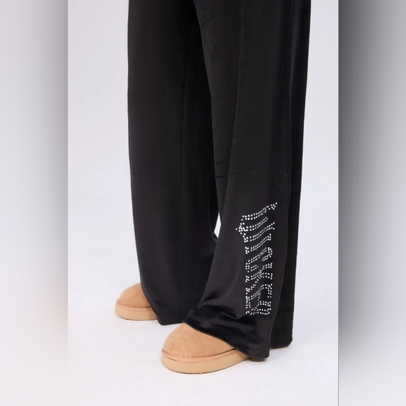 Wicked Rhinestones Velour Hoodie Sweatpants L - Picture 4 of 12